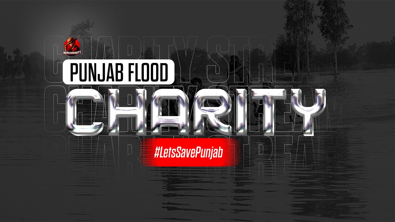 Support Punjab Together | Charity Stream 🎮| Night Market Reveal ?