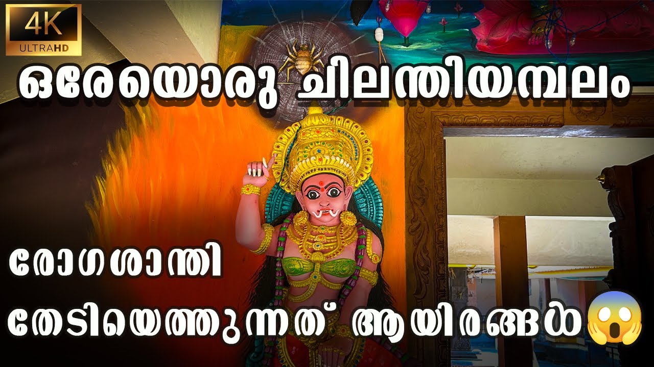 ത്വക്ക് രോഗങ്ങൾക്ക് ഇവിടെ ഉണ്ട് ശമനം😱🔥| ചിലന്തിയമ്പലം  