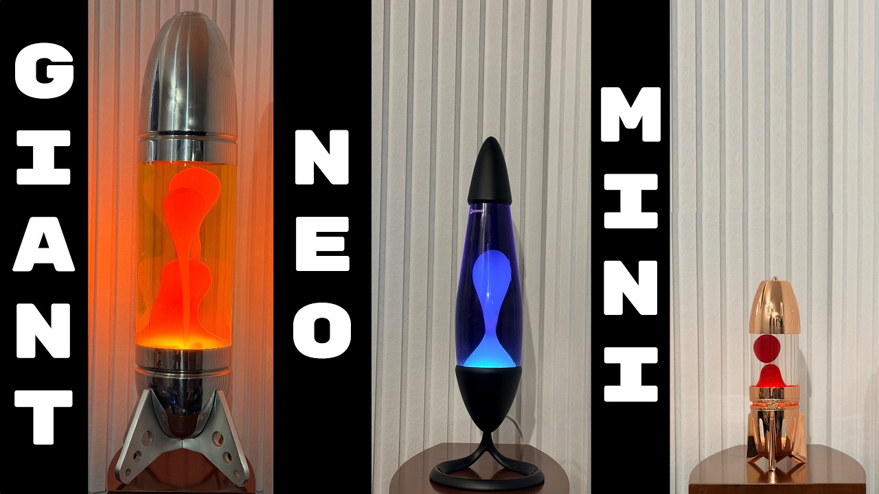 Giant, Mini & Neo LAVA LAMPS 