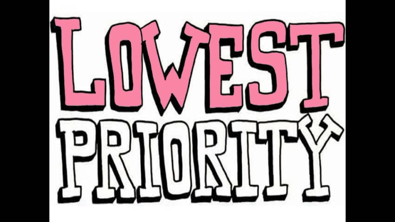 Lowest Priority - Demo 2016
