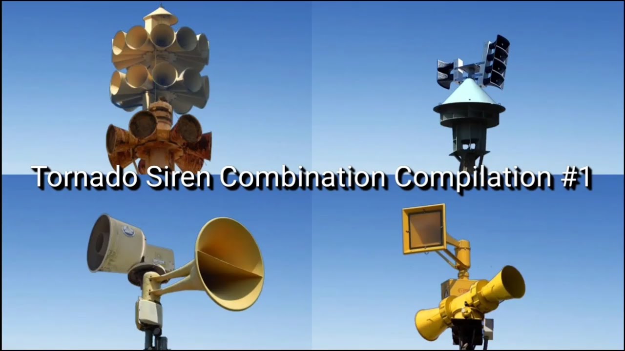 Tornado Siren Combination Compilation #1