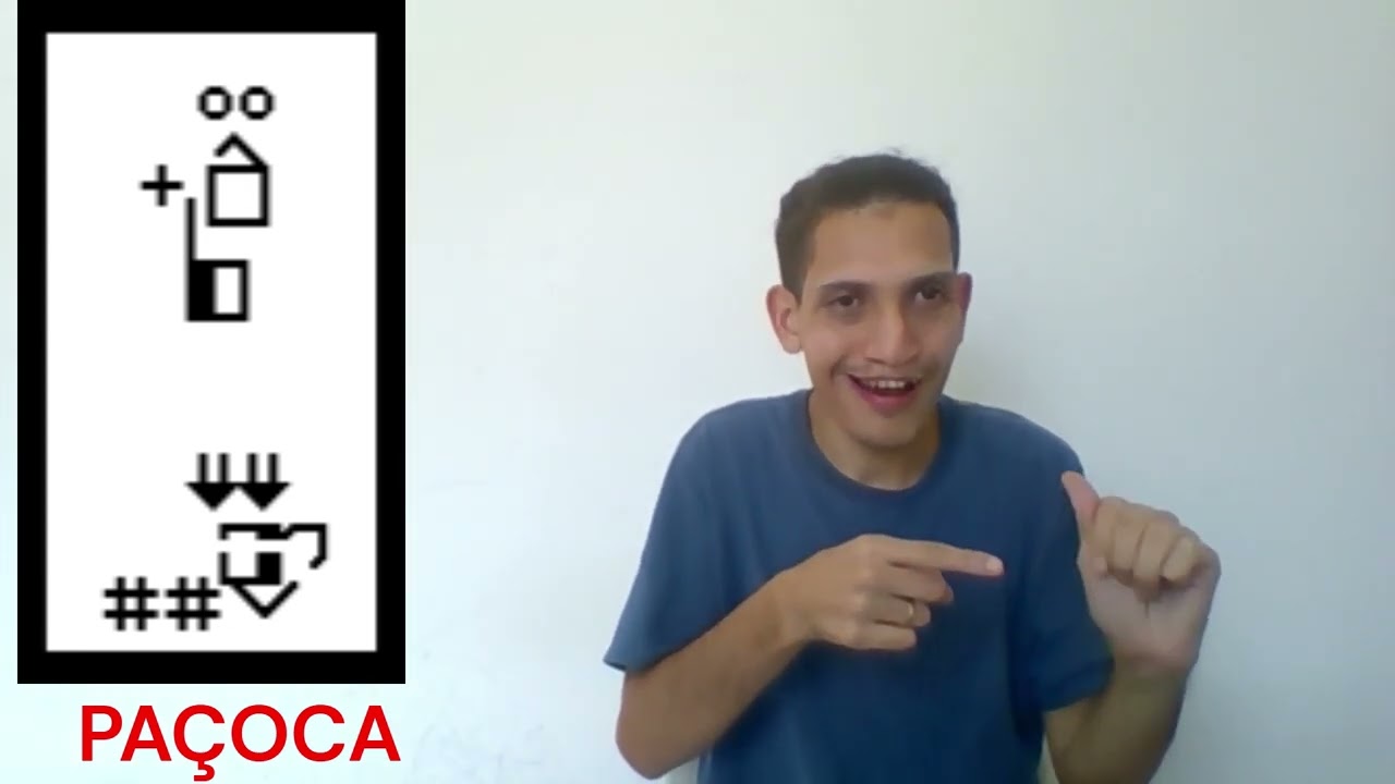 PAÇOCA - SINAL EM LIBRAS