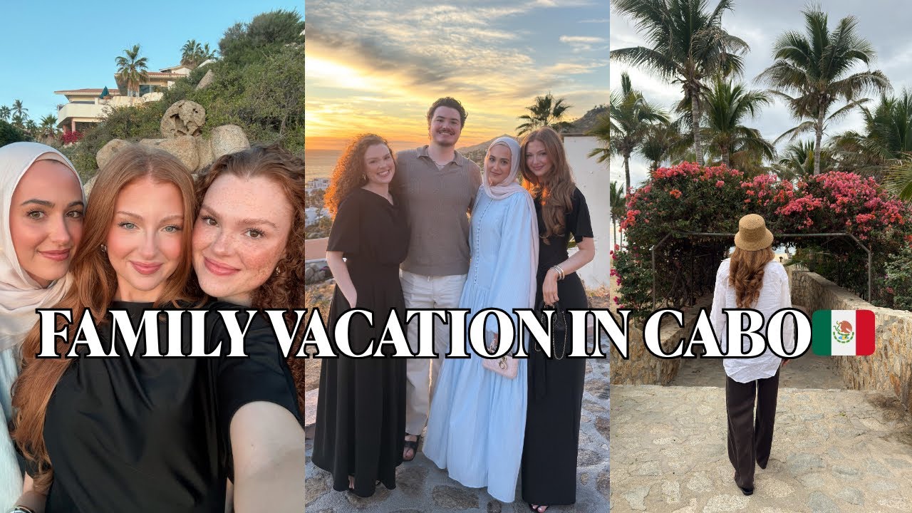 VLOG: Our Family Vacation in Cabo, Mexico!  Spend the week with me 🌴♥️
