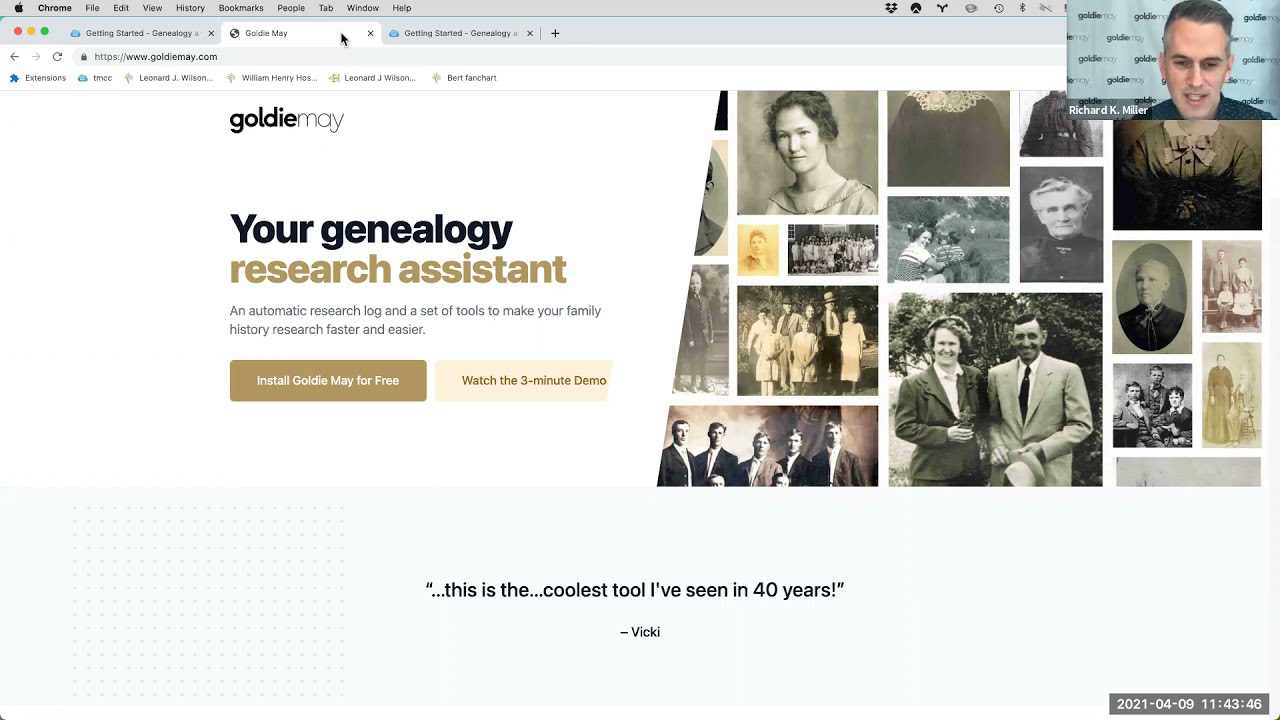 TMCC Genealogy - Richard K. Miller