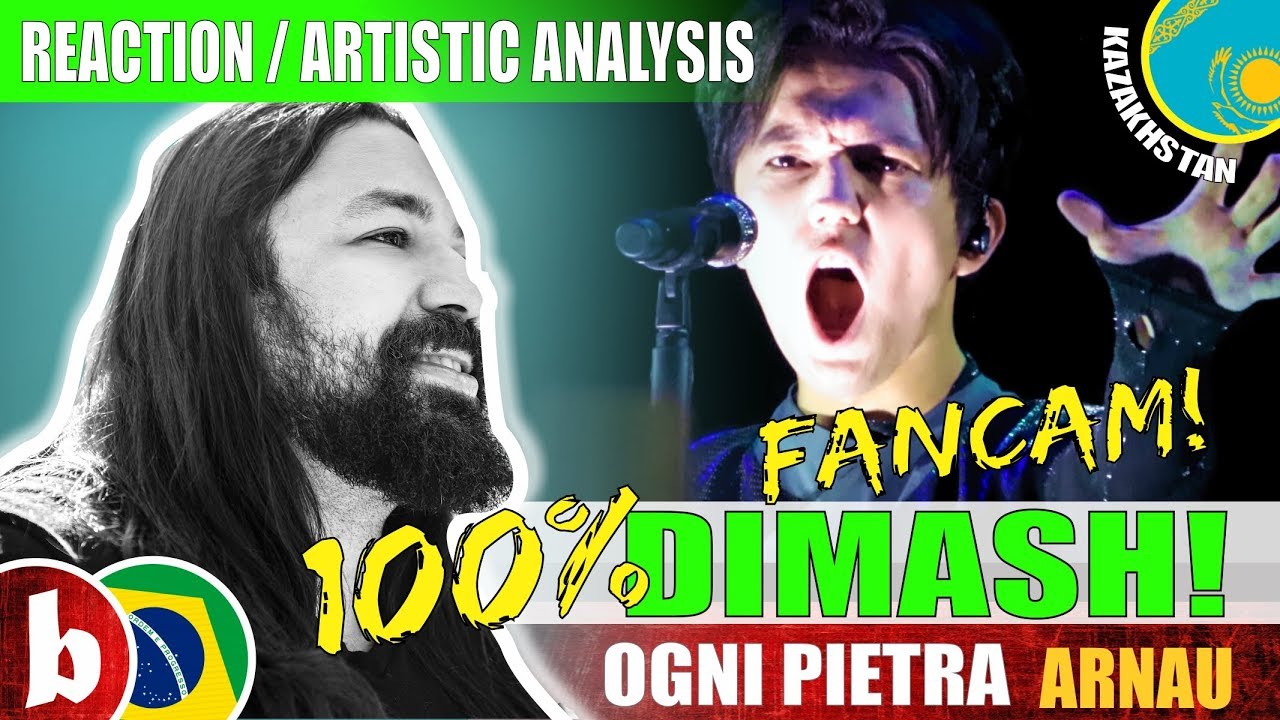 DIMASH! Ogni Pietra ARNAU FANCAM - Reaction (SUBS)