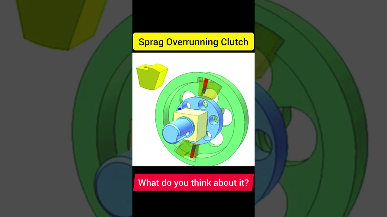 🚁How the Sprag Clutch Works: The Secret Behind Helicopters Transmissions| #automotive #shorts