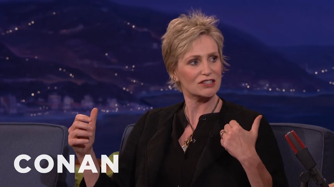 Jane Lynch Doesn’t Particularly Like People | CONAN on TBS