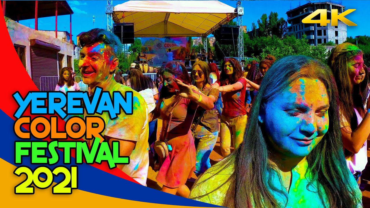 Yerevan Color Festival 2021. 4K 60fps
