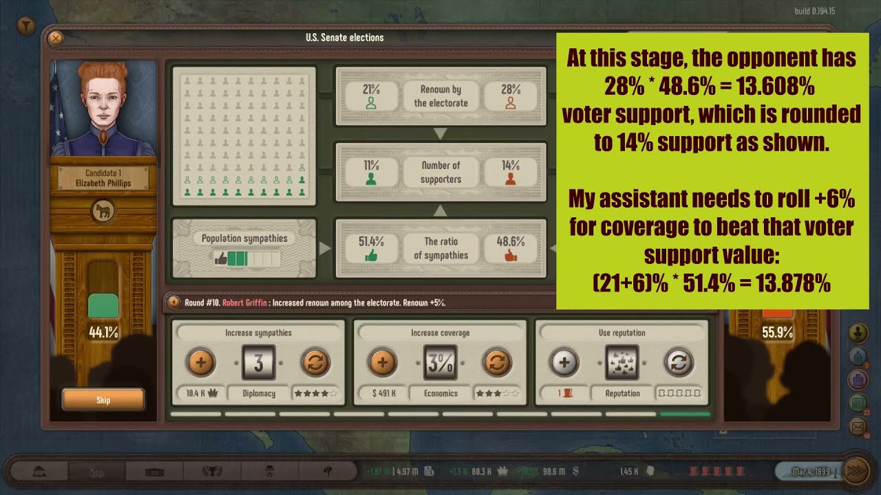 Plutocracy Game (Beta) - Political Campaign Post-Morterm