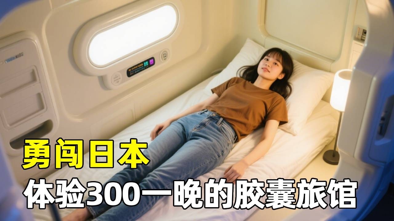 东北E人勇闯日本第一天，住进东京300一晚的胶囊舱是什么样的体验？！【孙二娘带你游中国】