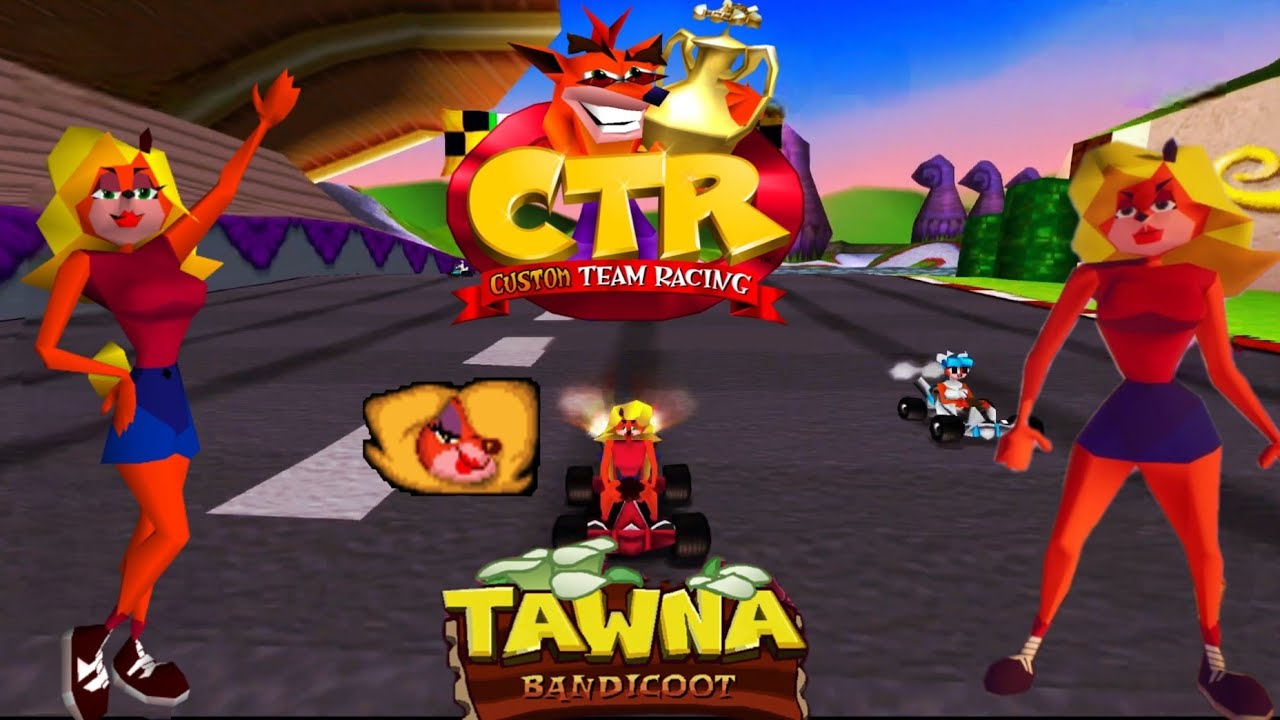 CTR Crash Team Racing: Tawna Bandicoot Custom Character Mod