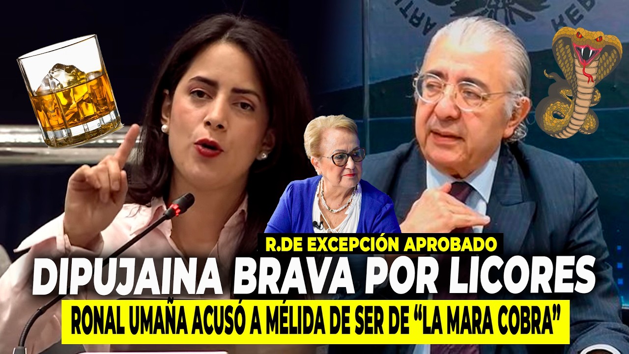 Dipujaina BRAVA por discriminación por LÍCORES I Ronal acusó a Mélida de ser de la 