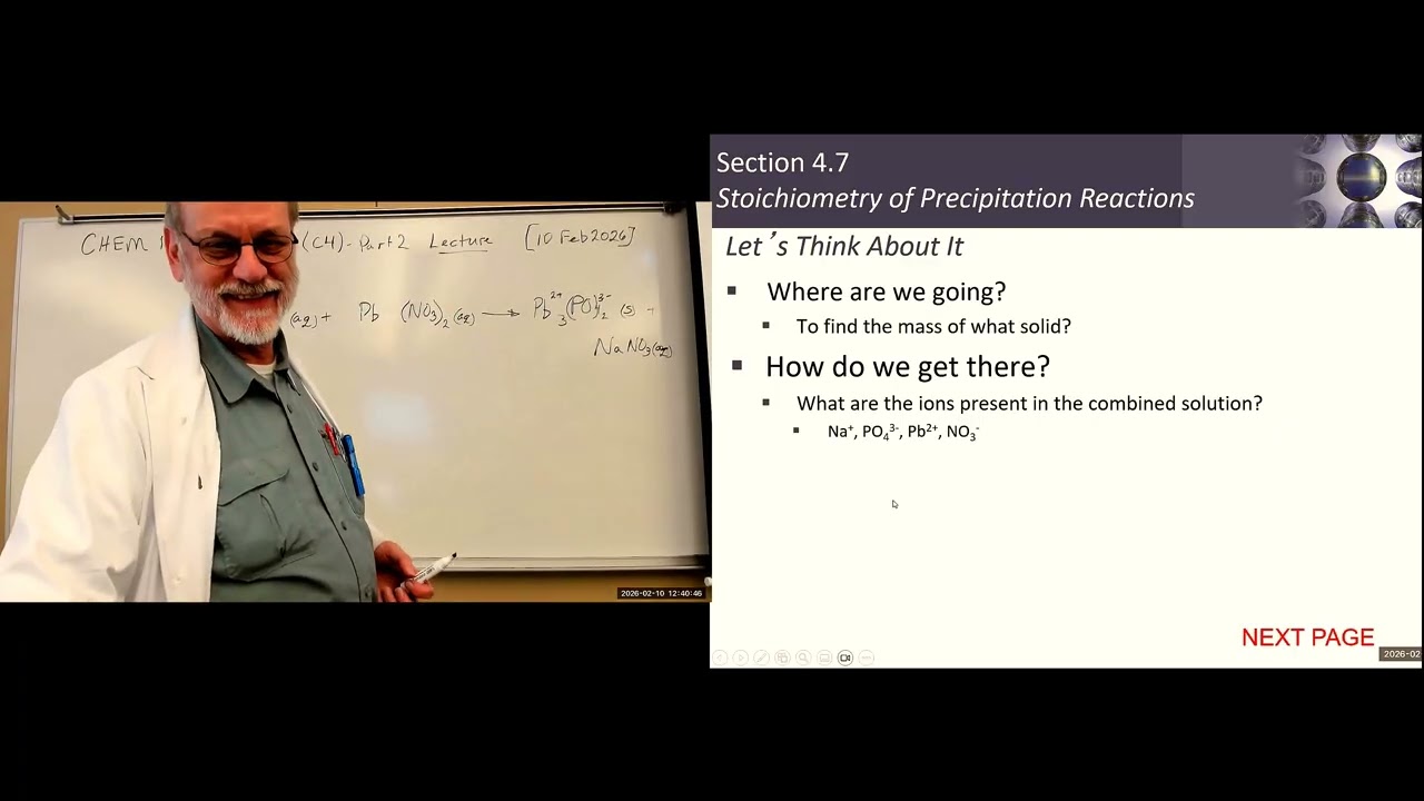 CHEM101 [24207] Exam2 (C4 - Part2) Lecture - 10Feb2026