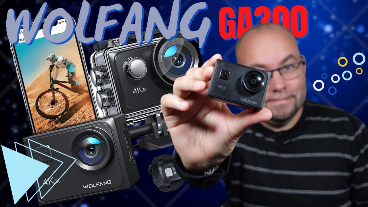 GOPRO TROP CHER ? une ACTION CAM 4K 60 FPS &agrave; moins de 100&euro; sur AMAZON ! (WOLFANG GA300 TEST)