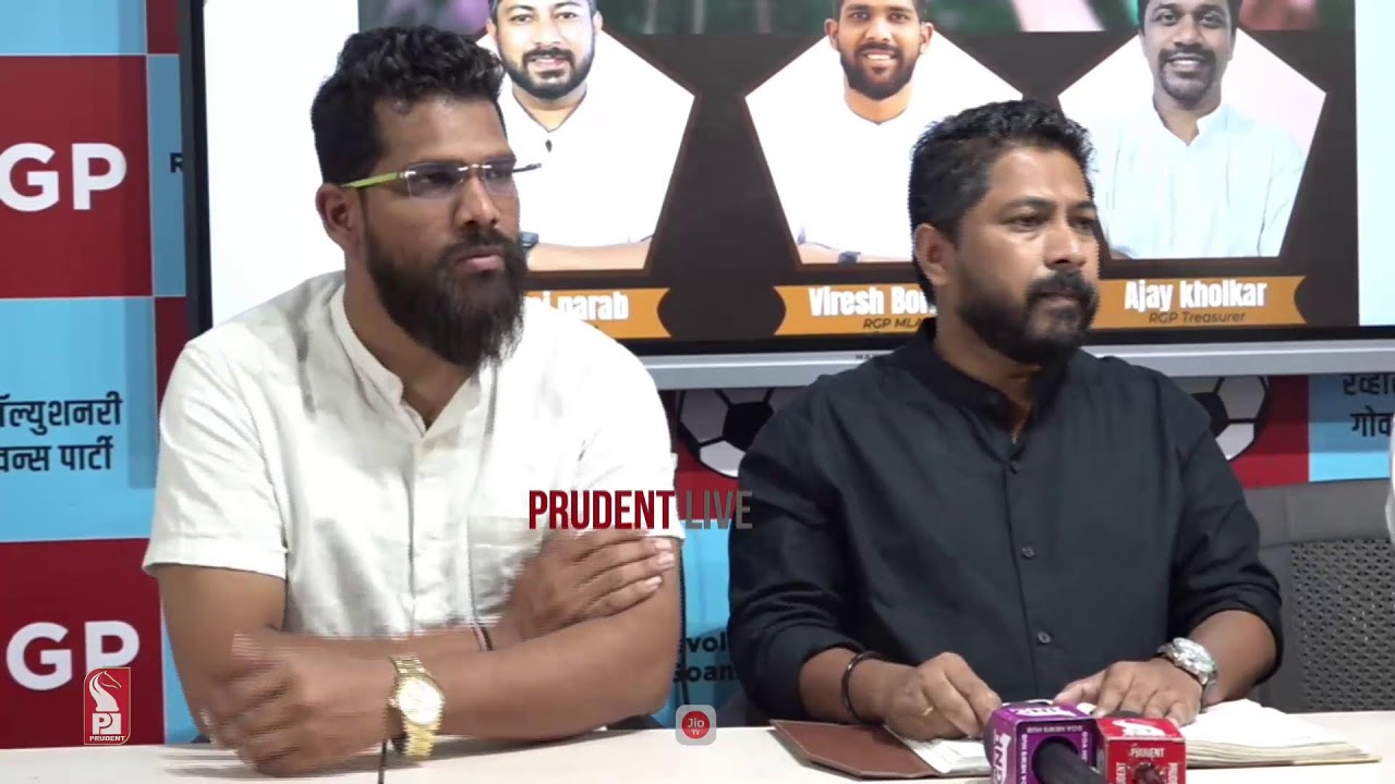 Revolutionary Goans | Manoj Parab | Press Conference | Panaji | Live | Prudent | 211125