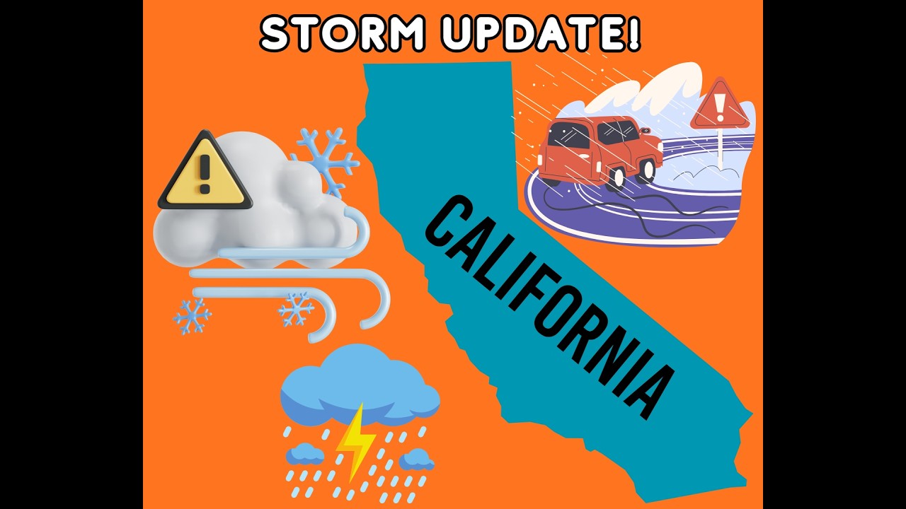 California Weather: Polar Vortex, Huge Snows! Big WInds/Waves!