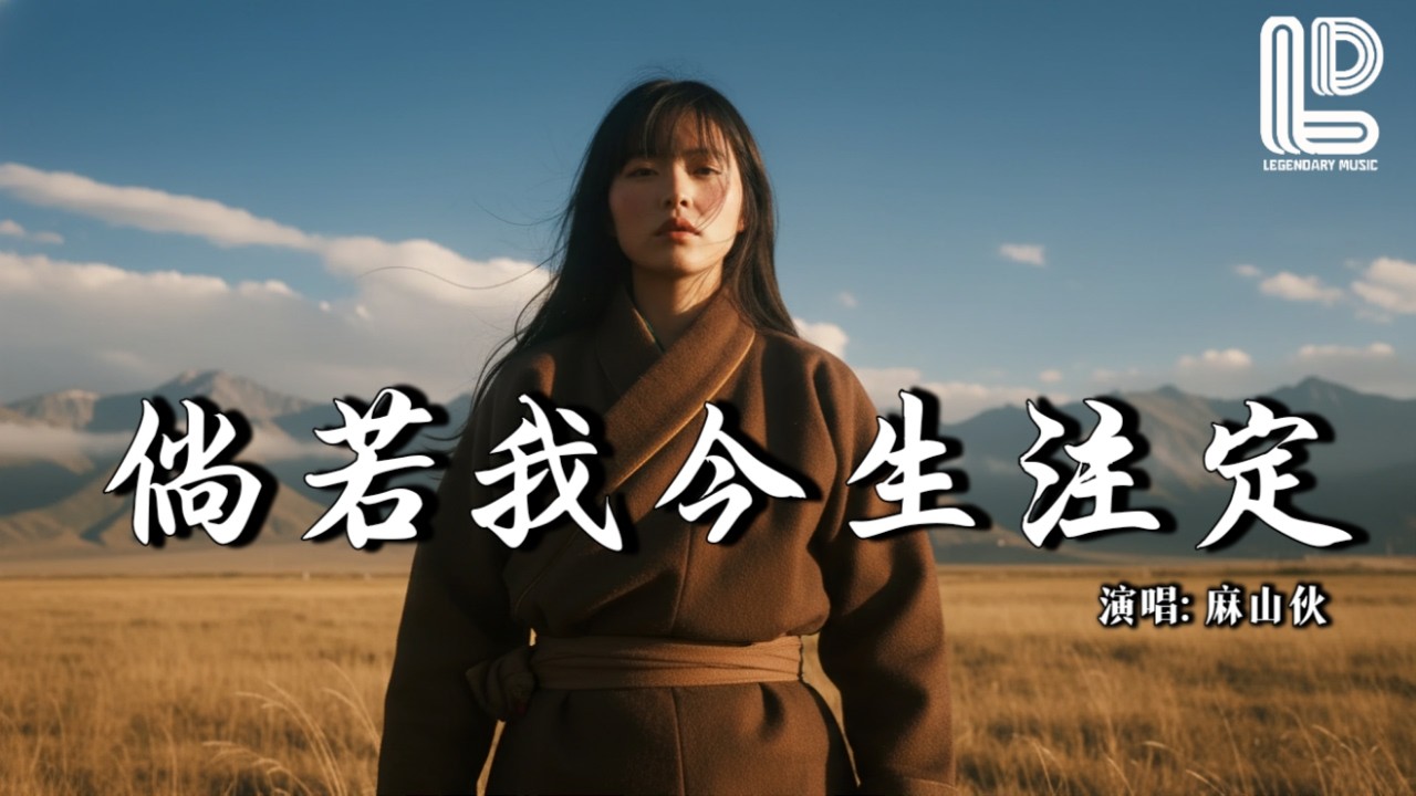 麻山伙 - 倘若我今生注定 (抖音热播DJ版) Tang Ruo Wo Jin Sheng Zhu Ding『我来人间走的仓促，潦草半生一捧黄土』抖音版｜ 热门爆火版『动态歌词MV』