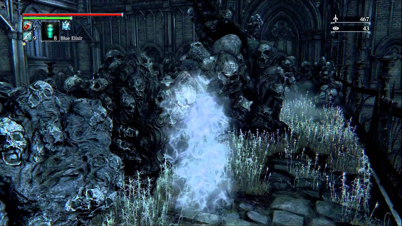Bloodborne || Mother Brain, Easy Kill & Location - Blood Rock Location WEAPON MASTER TROPHY