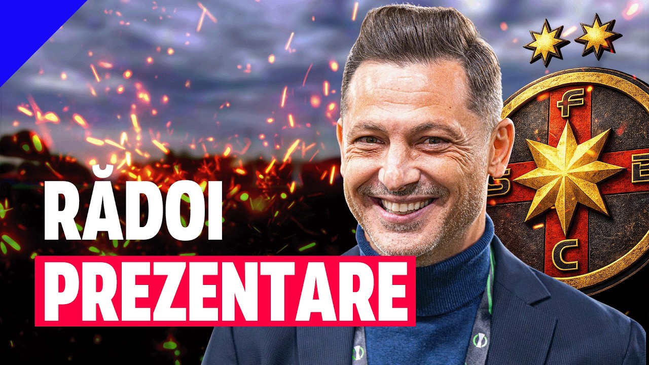 PREZENTARE OFICIALĂ! Mirel Rădoi este noul antrenor FCSB! Primele declarații | GOLAZO.ro