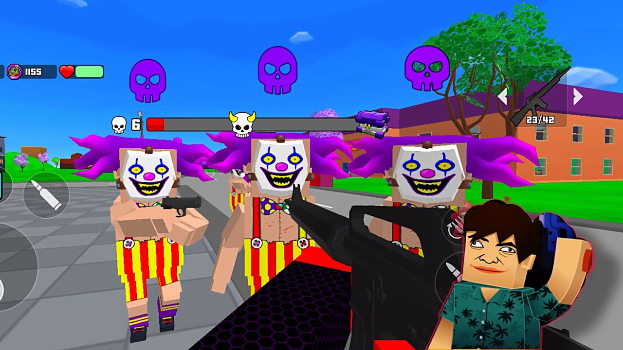 Gangs Wars: Pixel Shooter RP|| Walkthroughs mobile gameplay (android,ios game)