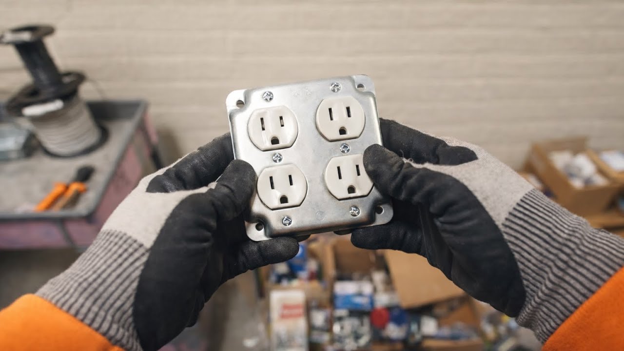 How To Prep a Quad Receptacle Like a Pro EASY (Jobsite)