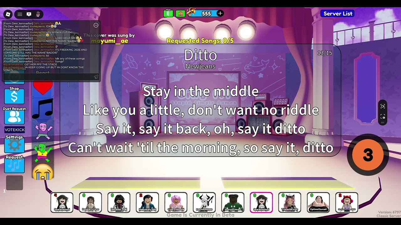 PART 3 OF PLAYING SING IT WITH @Dbf_playz