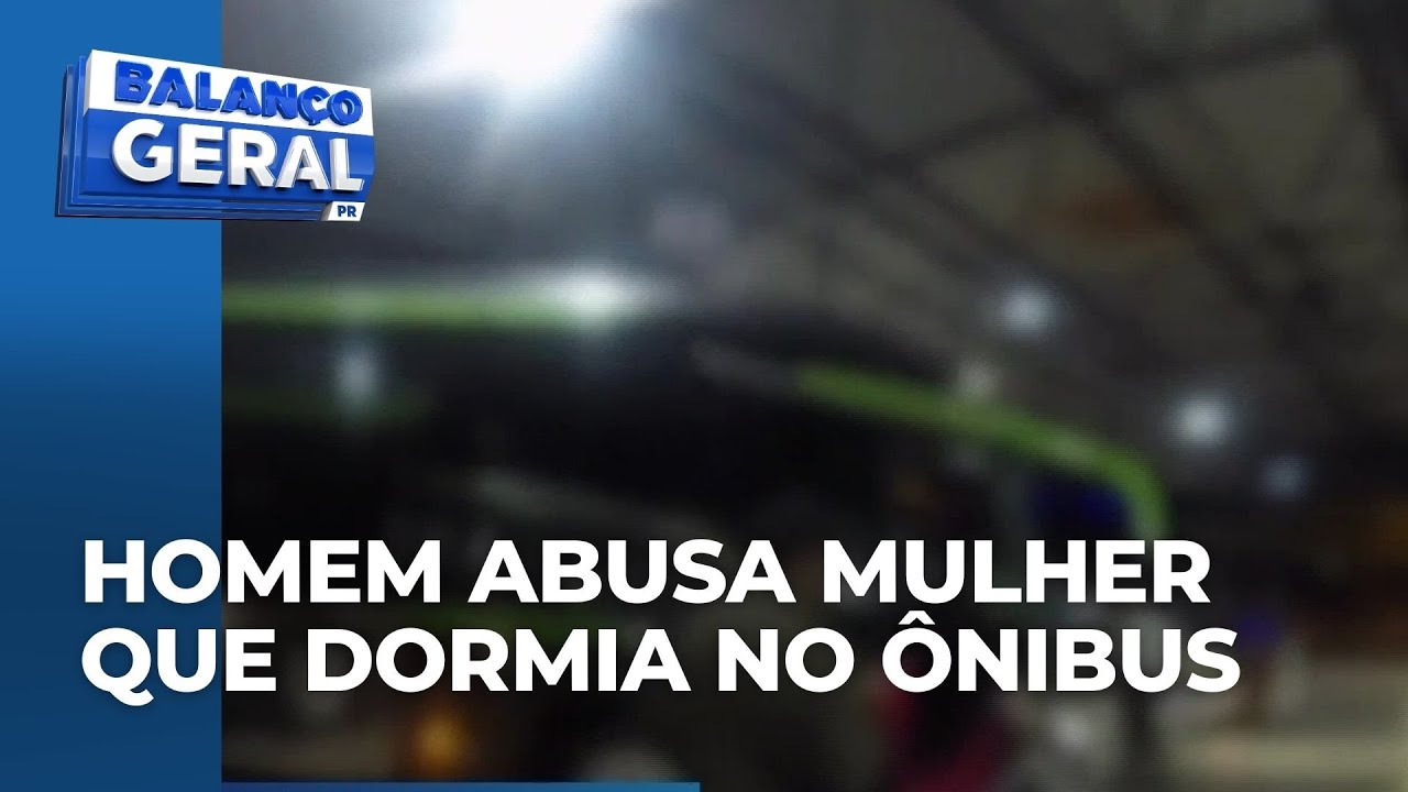 Mulher é abusava enquanto dormia em ônibus, no PR; suspeito é preso no local