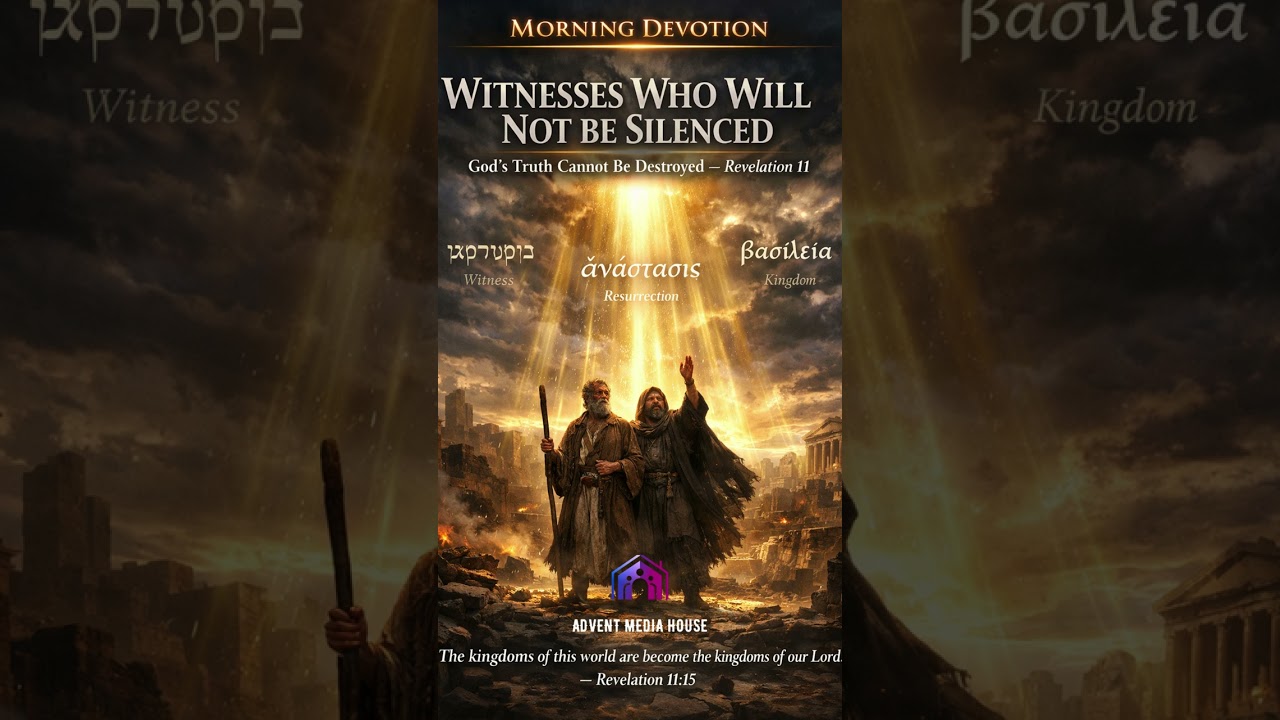🔱 Revelation 11 – Witnesses Who Will Not Be Silenced
