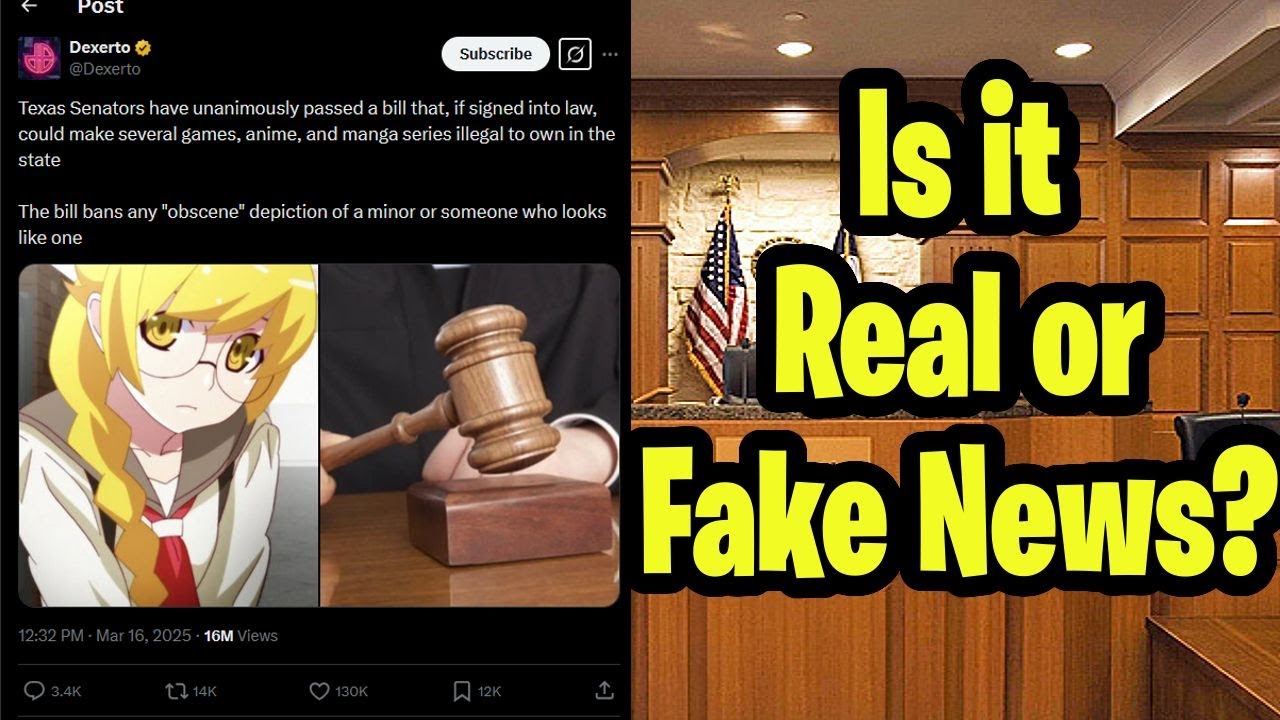 New Texas Law on Anime Is Not What It Seems