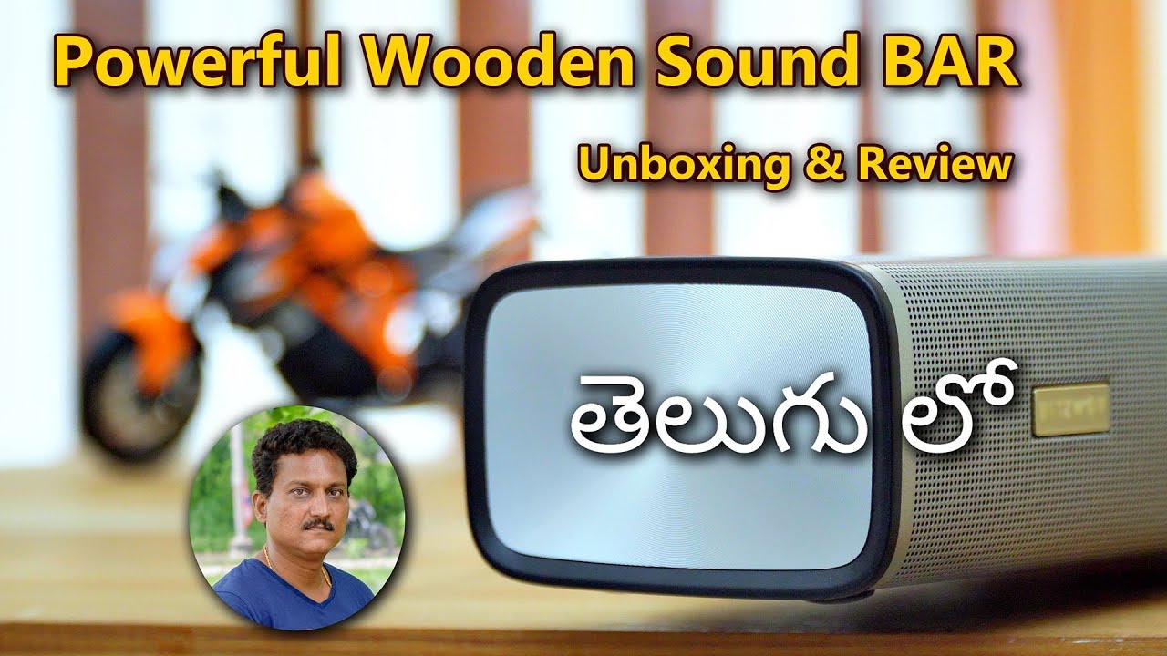 Wooden Soundbar with Powerful & Natural Sound | Review in Telugu...