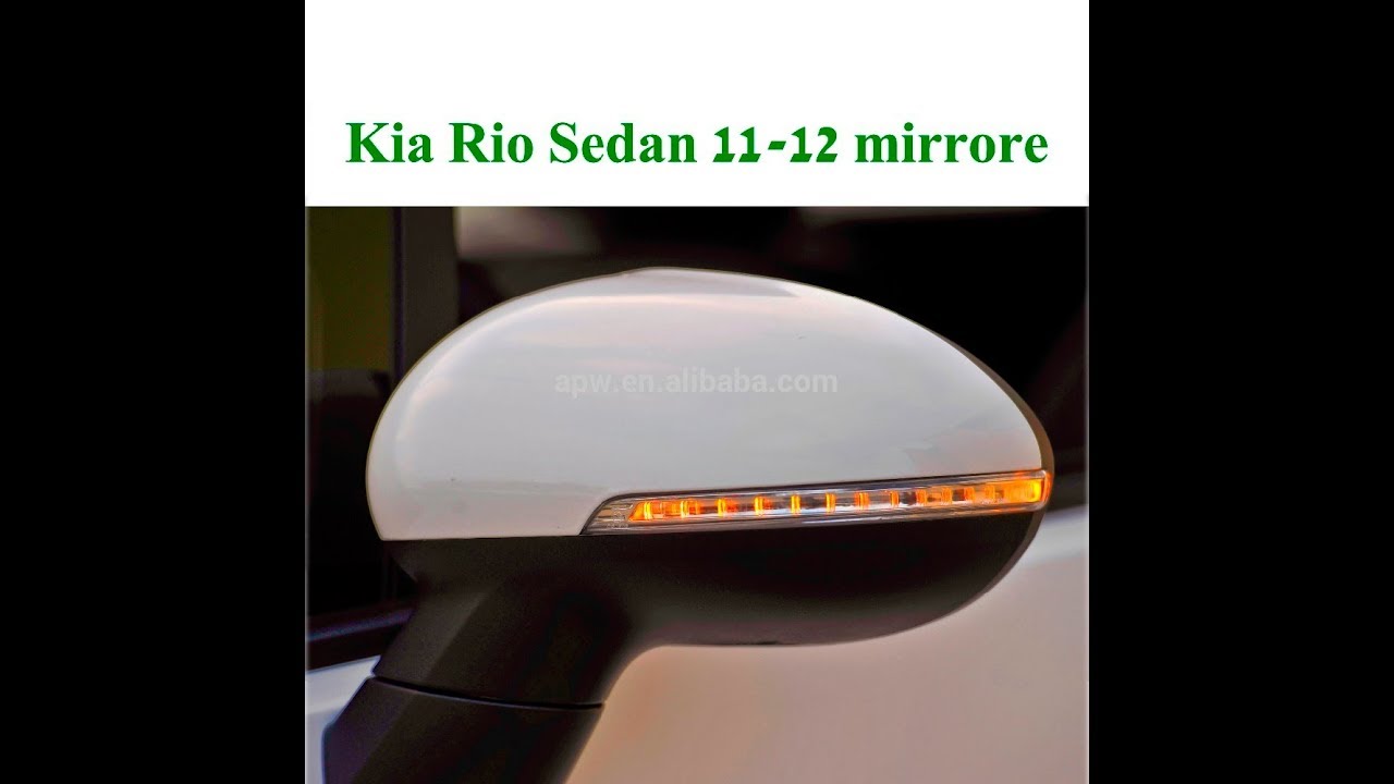 Kia rio ayna sinyal ledi yenilemesi nasıl yapılır.