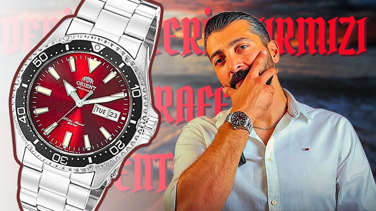Derinliklerin Kırmızı Zarafeti: Orient Kamasu | 300$ Altı Japon Saat Koleksiyonu #6
