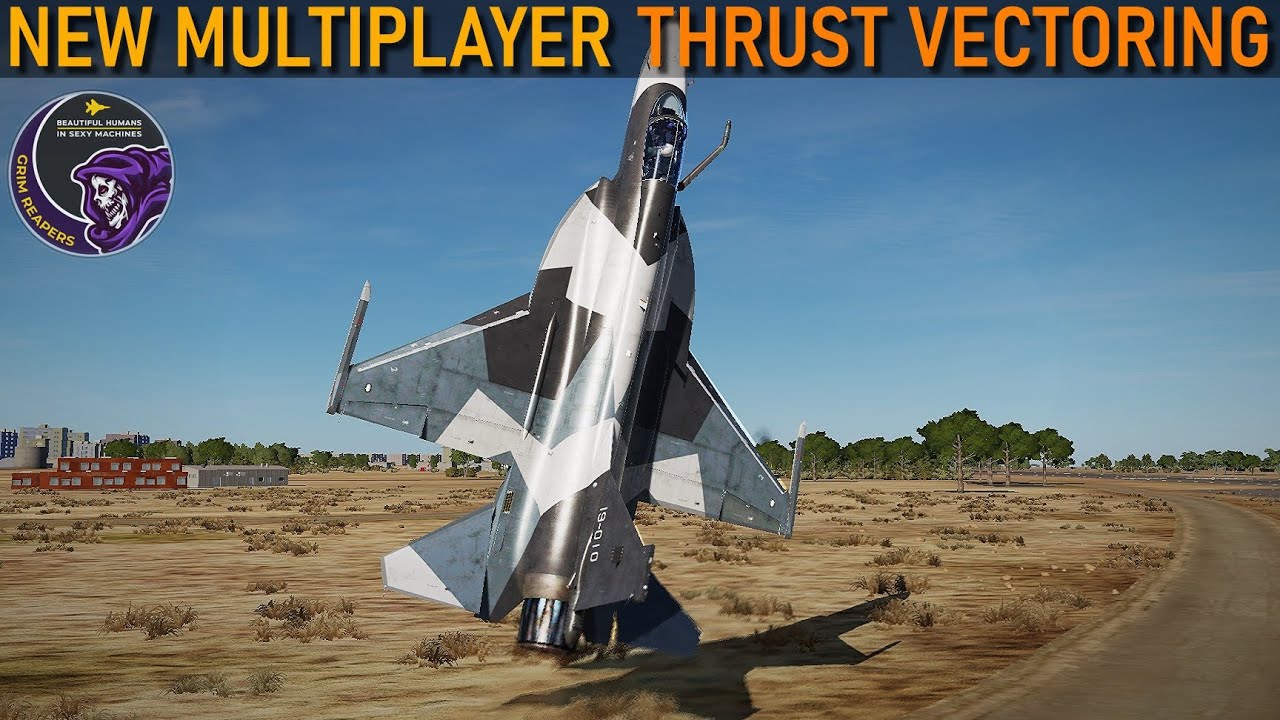 JF-17 Thunder: IMPROVED Multiplayer-Friendly Vectored Thrust Control | DCS WORLD