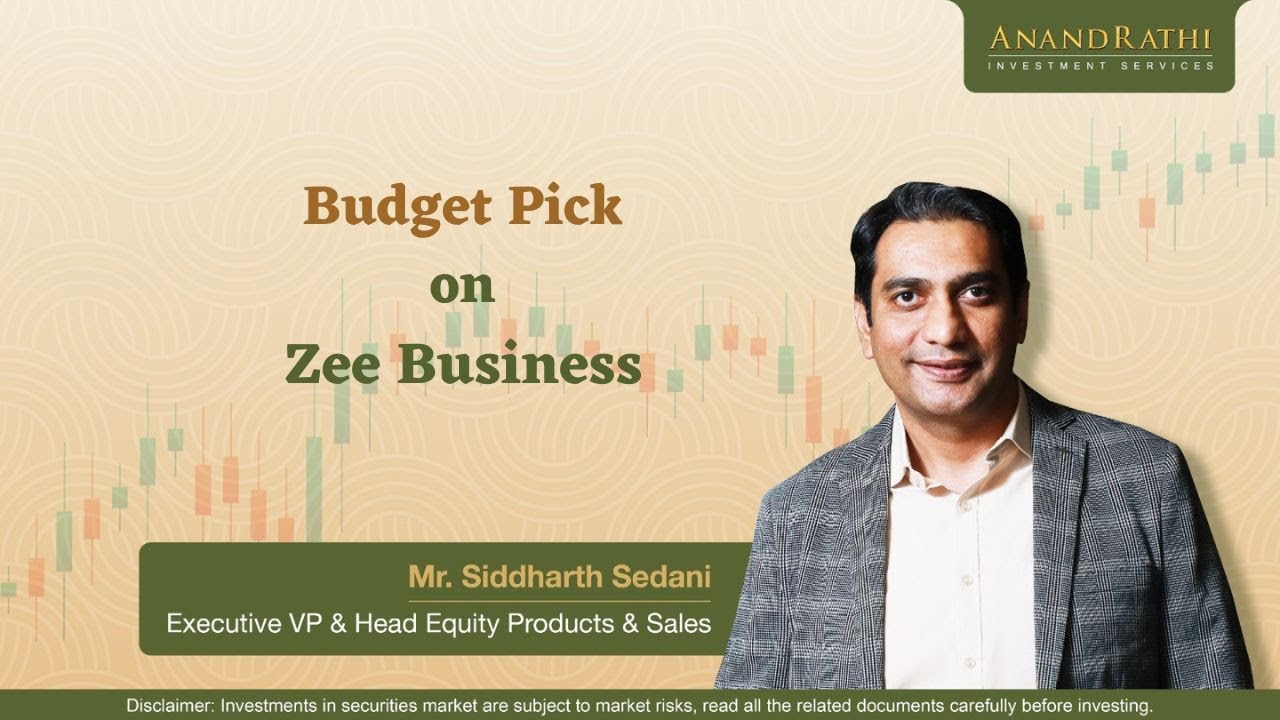 Budget Pick | Market Insights on Zee Business