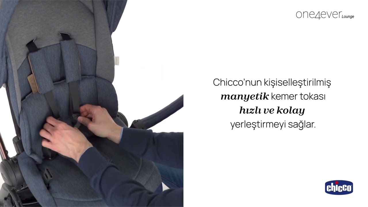Chicco One4Ever Lounge | Şehir Hayatına Uyumlu Lüks ve Hafif Bebek Arabası!
