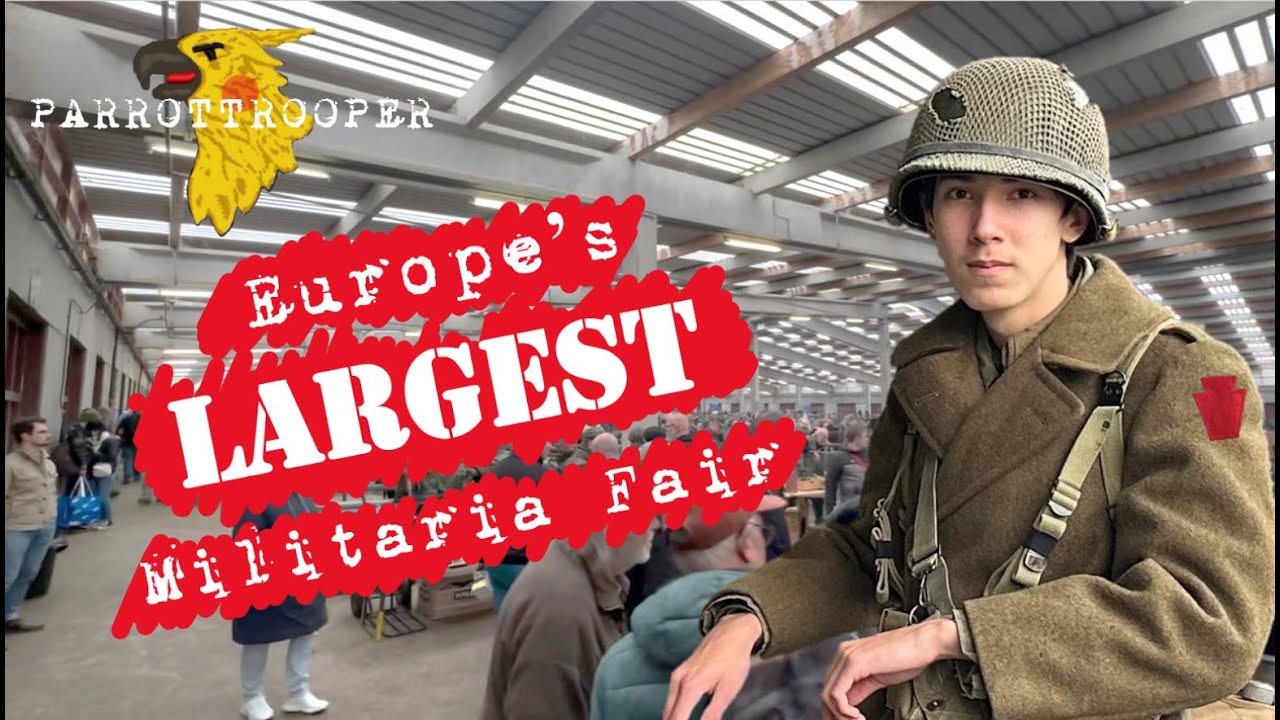Снаряжение времён Второй мировой войны с выставки Ciney Militaria Fair 2025! Что я купил?