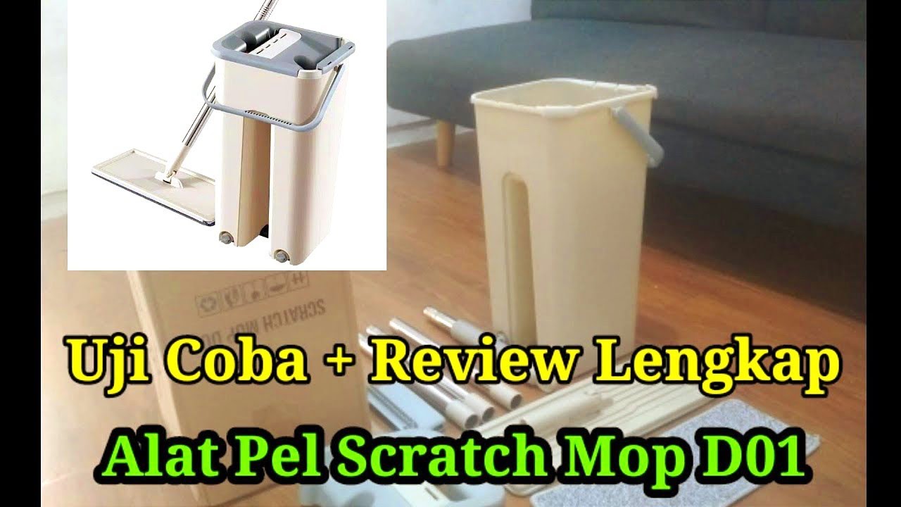 Unboxing & Review Alat Pel Scratch Mop D01
