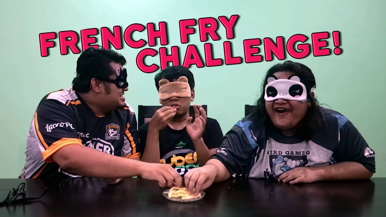 FRENCH FRY CHALLENGE! + Surprise Ending