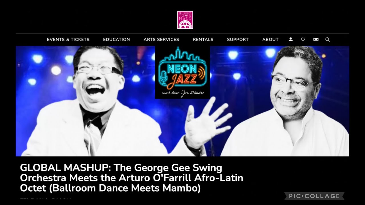 NYC Big Band Leader George Gee & Producer Clyde Bullard on Flushing Town Hall 2.7.26 Festivities