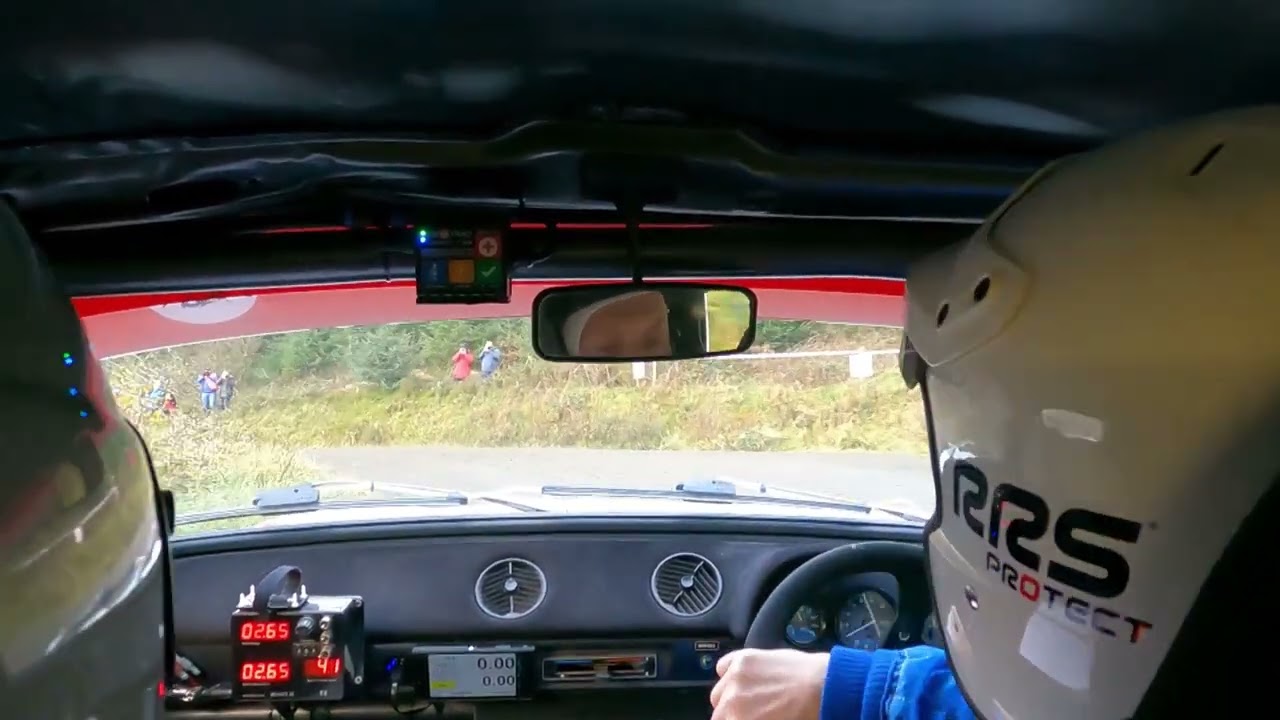 Roger Albert Clark Rally 2023, Day 1, Stage 2 Cefyn, Wales