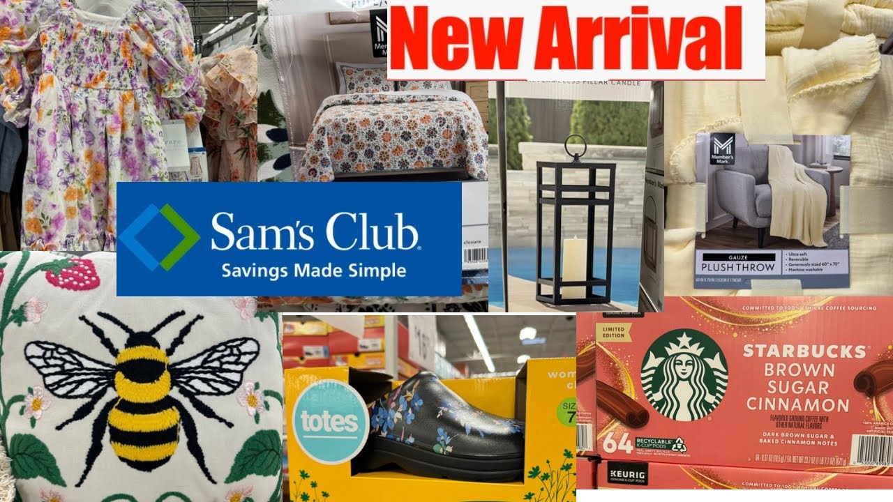 SAM'S CLUB NEW ARRIVALS & GREAT DEALS for FEBRUARY/March 2025!