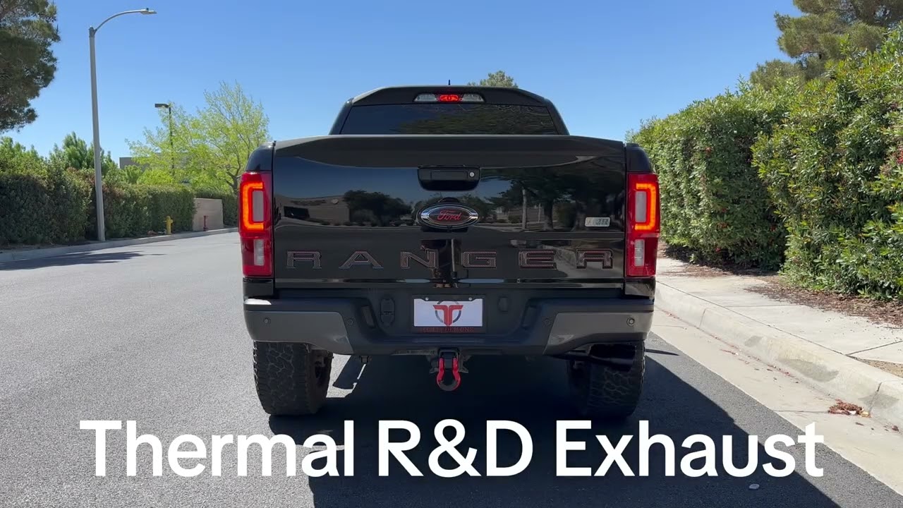 Thermal R&D 2019-2023 Ford Ranger Catback Exhaust Sound Clip