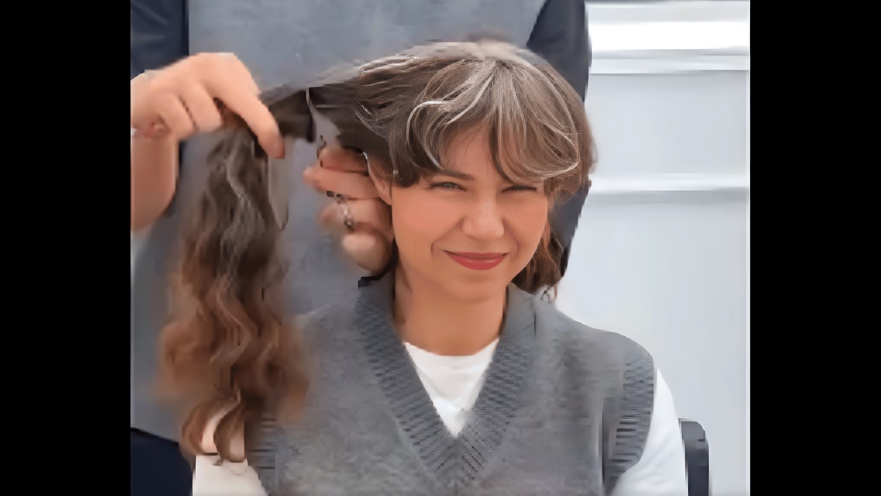 She Sat for a Simple Haircut… but ended up unrecognizable after this extreme makeover