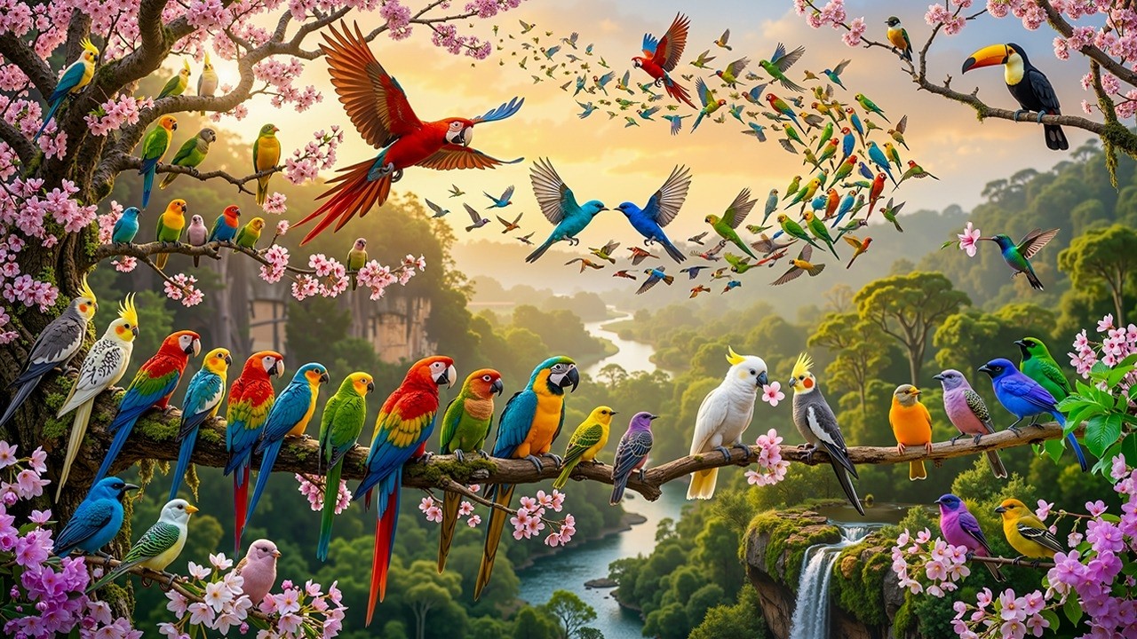 Unveil the Hidden Wonders of Wild Birds: Nature’s Living Jewels in Stunning Detail