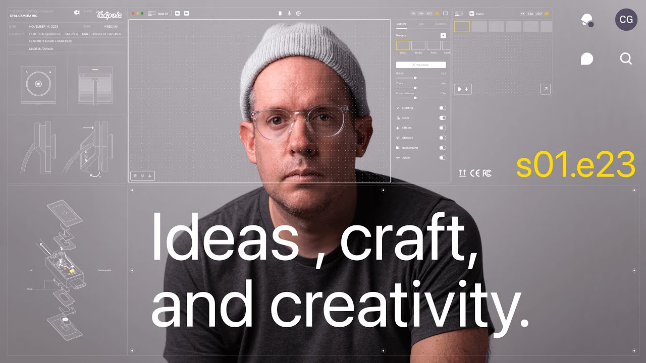S1.E23. Ideas, Craft, and Creativity with Claudio Guglieri