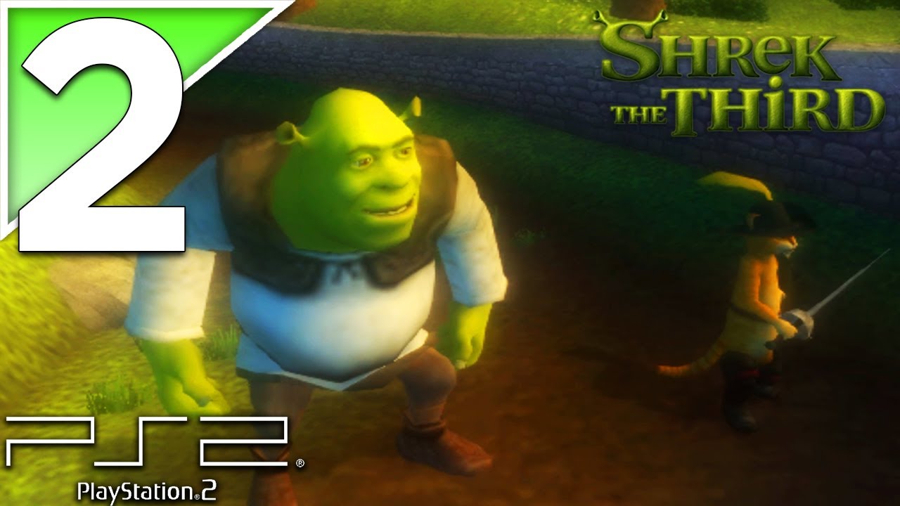 Shrek the Third (PS2) | Part 2 | Walkthrough - Playthrough - Gameplay