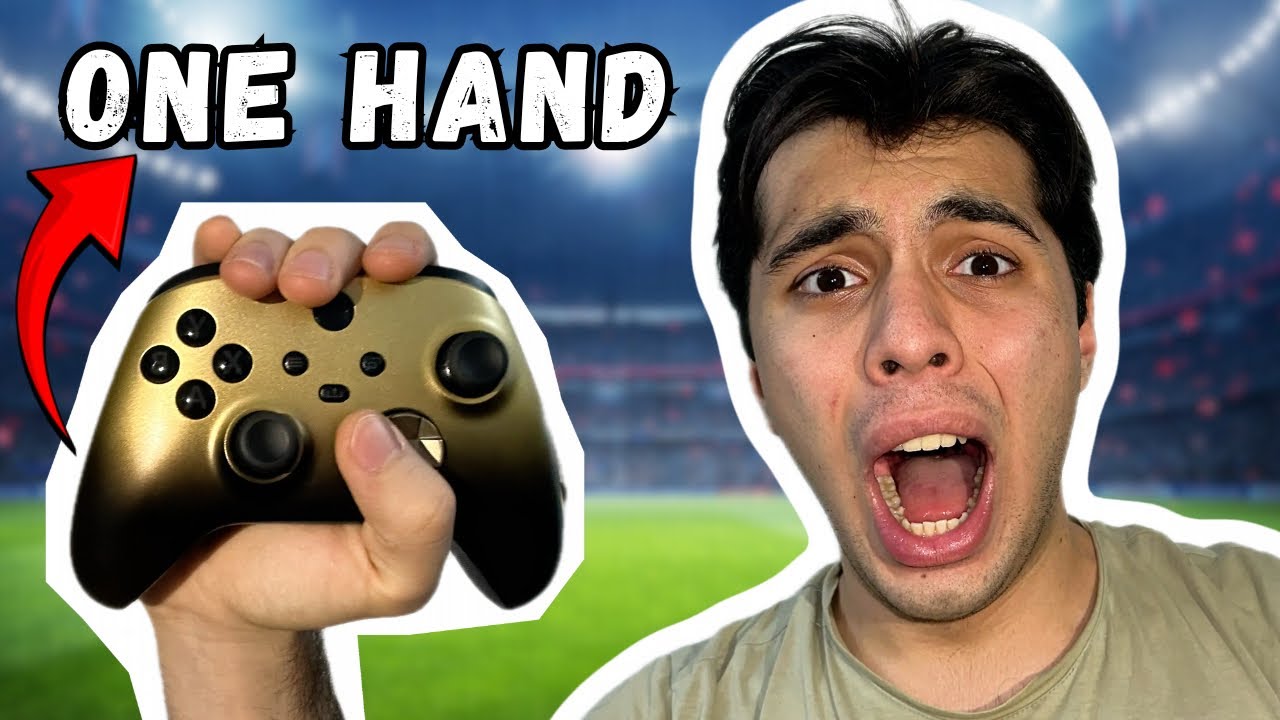 PLAYING FC 26 WITH ONE HAND CHALLENGE!!! (Impossible!)