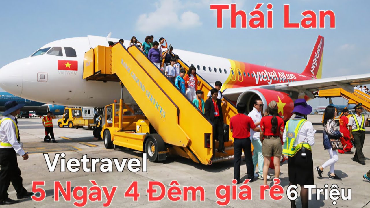 Tập 1 Du Lịch Thái Lan 5N4D Giá Rẻ Xuất Phát Sài Gòn Sân Bay Suvarnabhumi Thủ Đô Bangkok Thái Lan