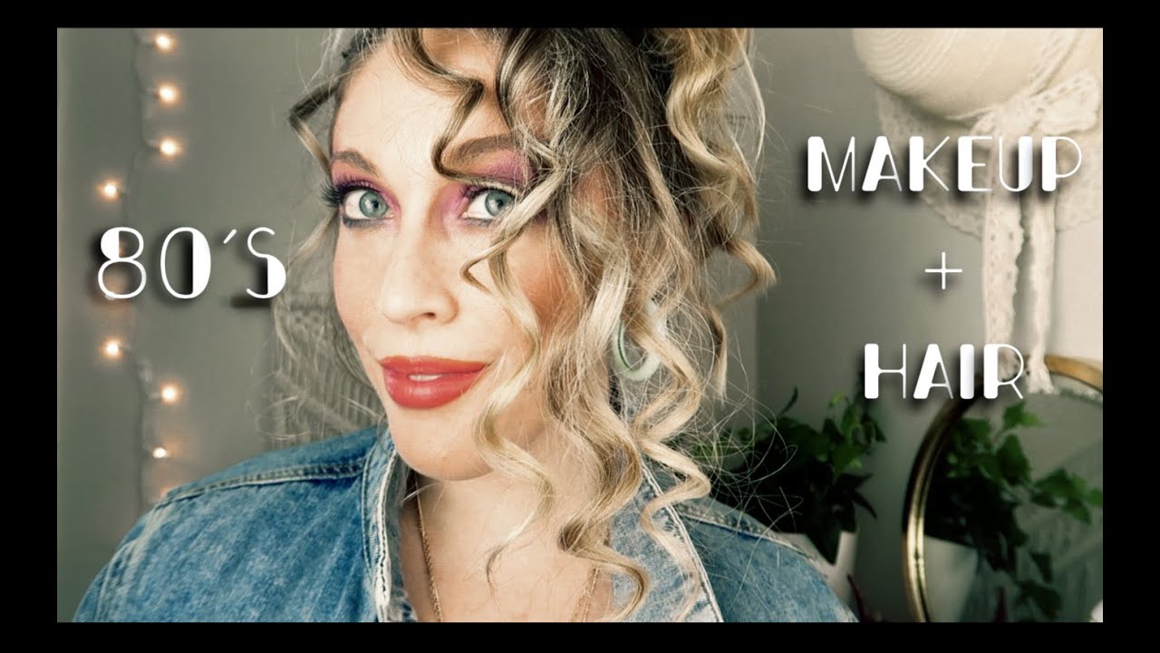 Authentic 80's Hair and Makeup Tutorial ♫