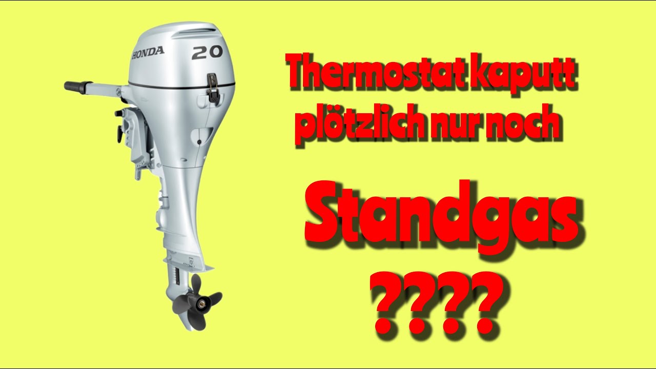 Plötzlich nur noch Standgas Thermostat kaputt ????